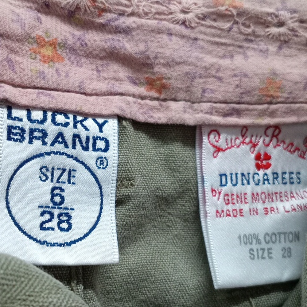 Lucky Brand Olive Green Cargo Mini Skirt - Picture 5 of 6
